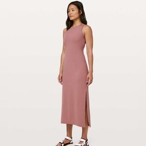 Lululemon Get Going Dress In Red Dust Sz 4